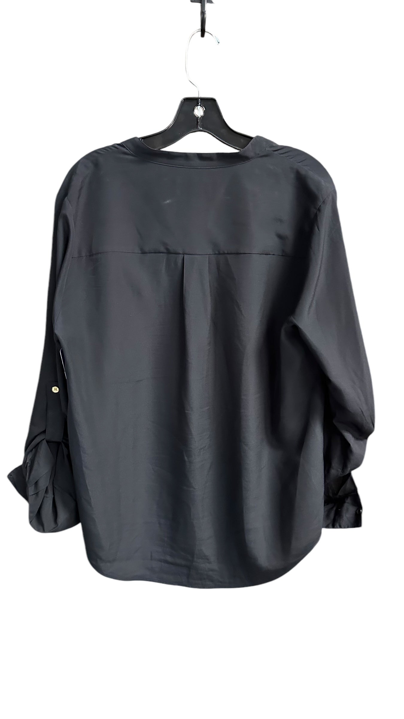 Top Long Sleeve By Michael By Michael Kors In Black, Size: L