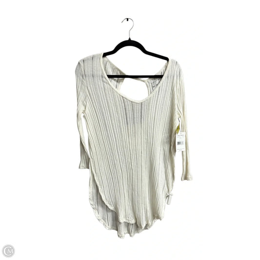 Top Long Sleeve By We The Free In White, Size: S