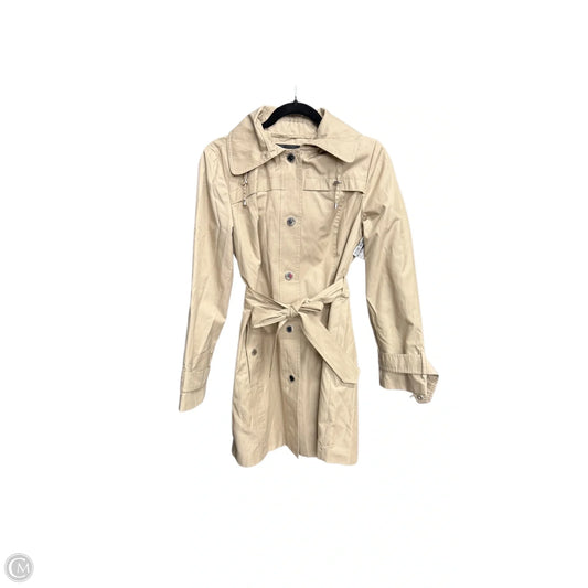 Coat Trench Coat By London Fog In Cream, Size: S