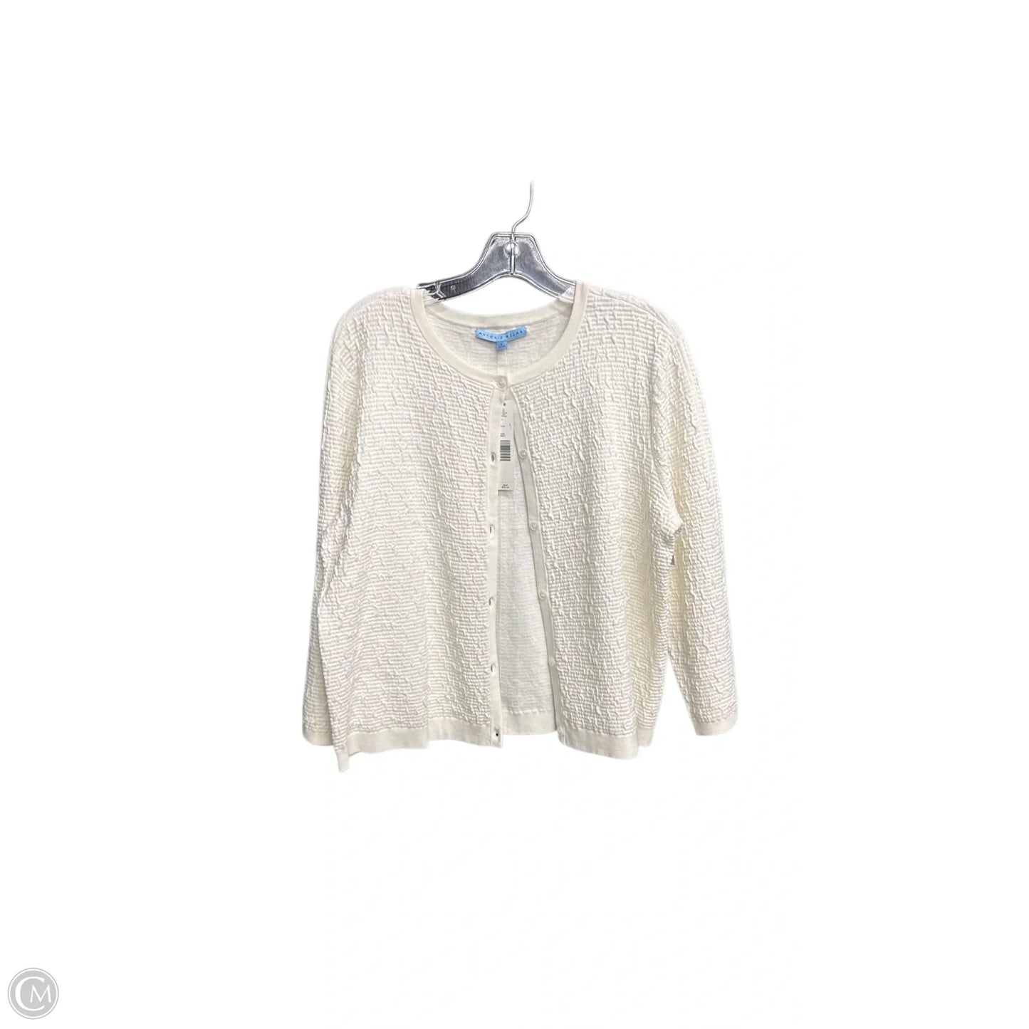 Cardigan By Antonio Melani In White, Size: L