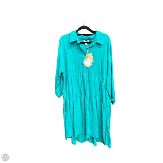 Dress Casual Short By Umgee In Blue, Size: M