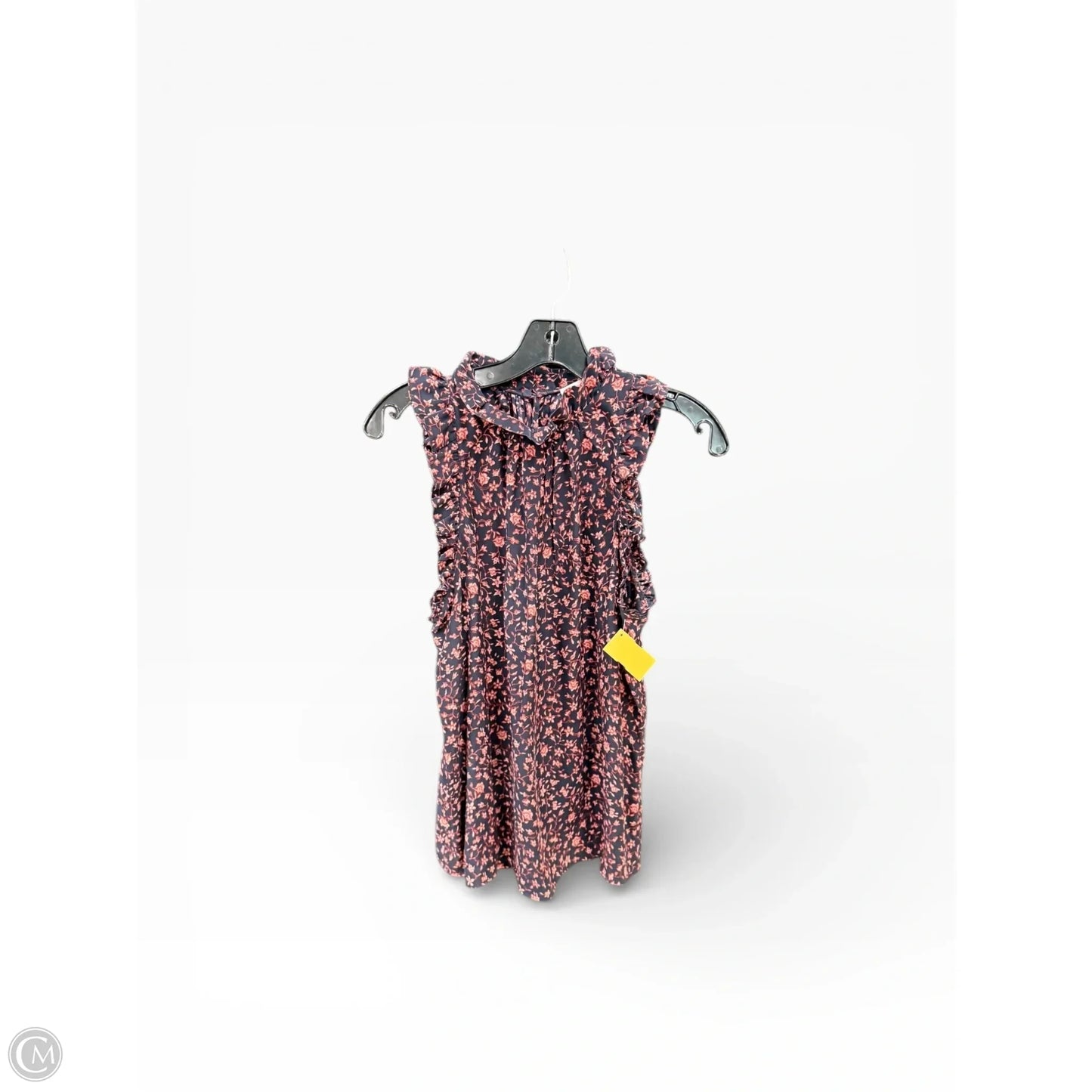 Top Sleeveless By Frame In Floral Print, Size: M