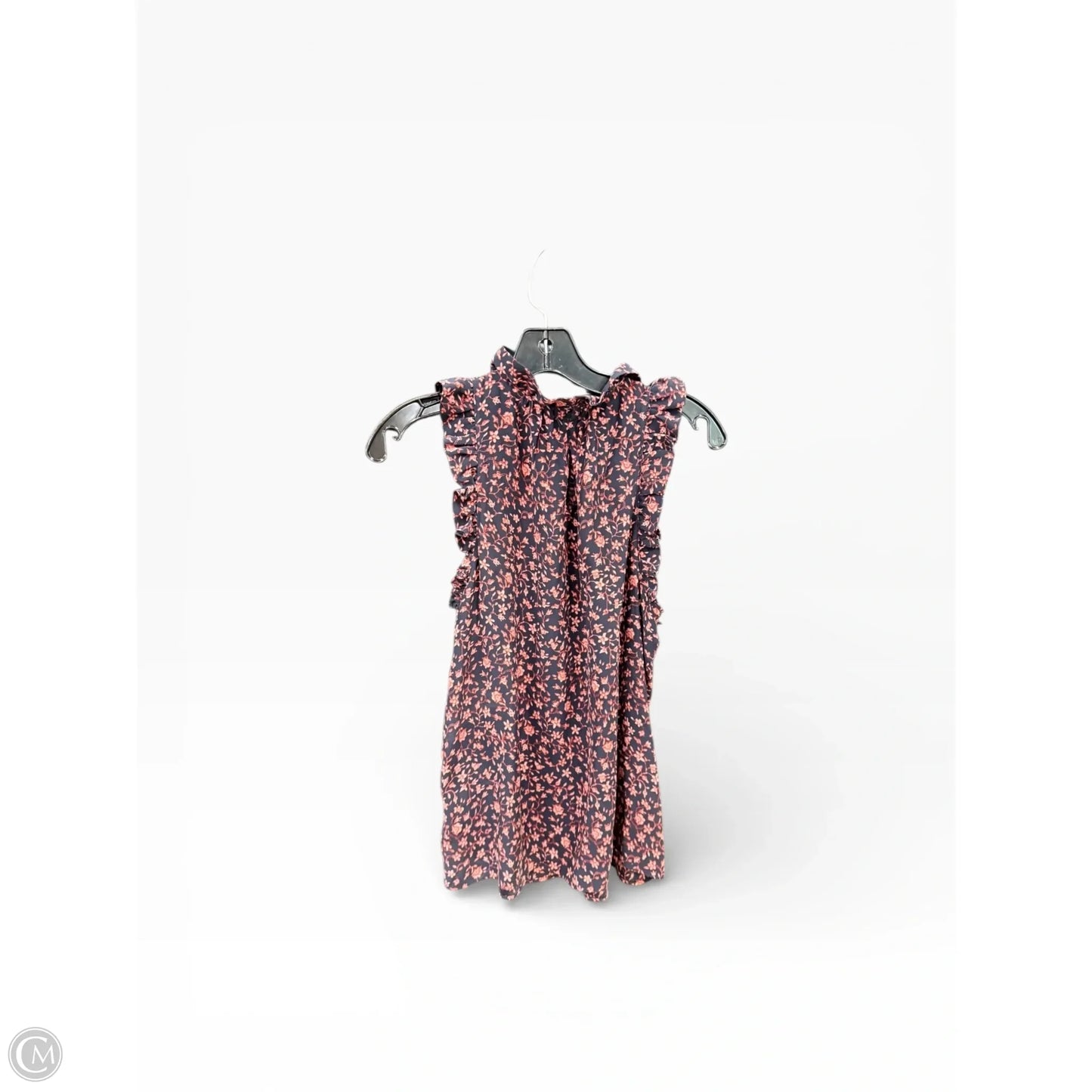 Top Sleeveless By Frame In Floral Print, Size: M
