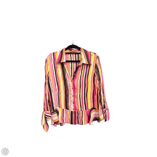 Top Long Sleeve By Staccato In Multi-colored, Size: M