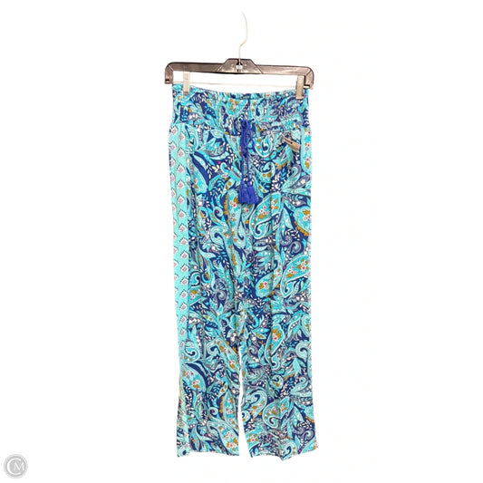 Pants Wide Leg By Vera Bradley In Floral Print, Size: 6