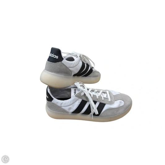 Shoes Sneakers By Adidas In Black & White, Size: 10.5