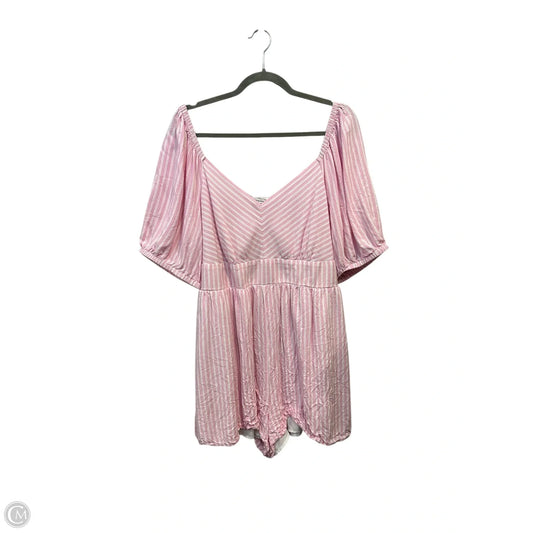 Jumpsuit By American Eagle In Pink, Size: 2x