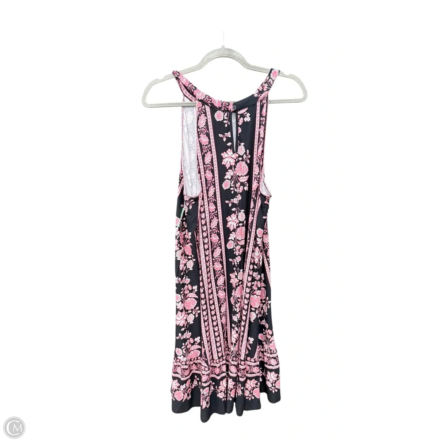 Dress Casual Short By Loft In Black & Pink, Size: Xl