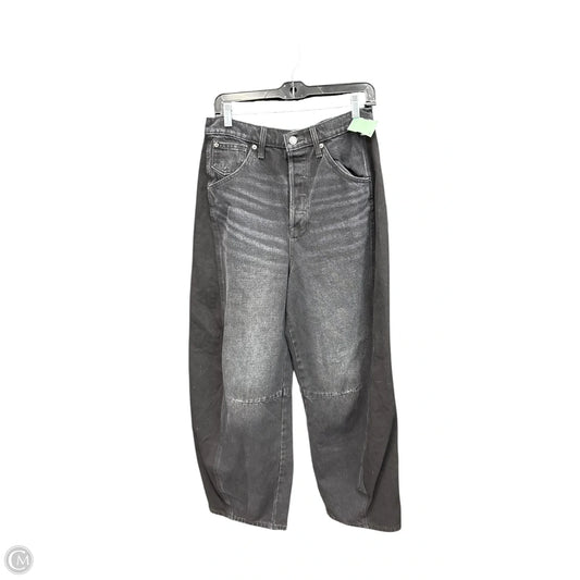 Jeans Wide Leg By Universal Standard In Black Denim, Size: 8