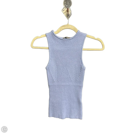 Top Sleeveless By Zesica In Blue, Size: Xs