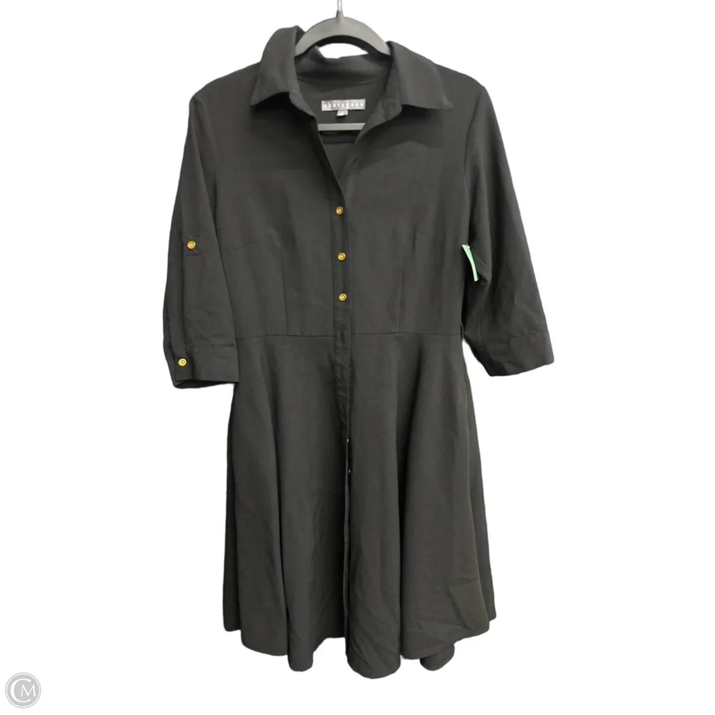 Dress Casual Midi By Sharagano In Black, Size: M