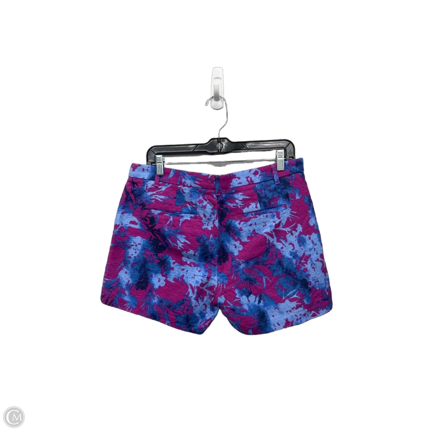 Shorts By Banana Republic In Blue & Purple, Size: 8