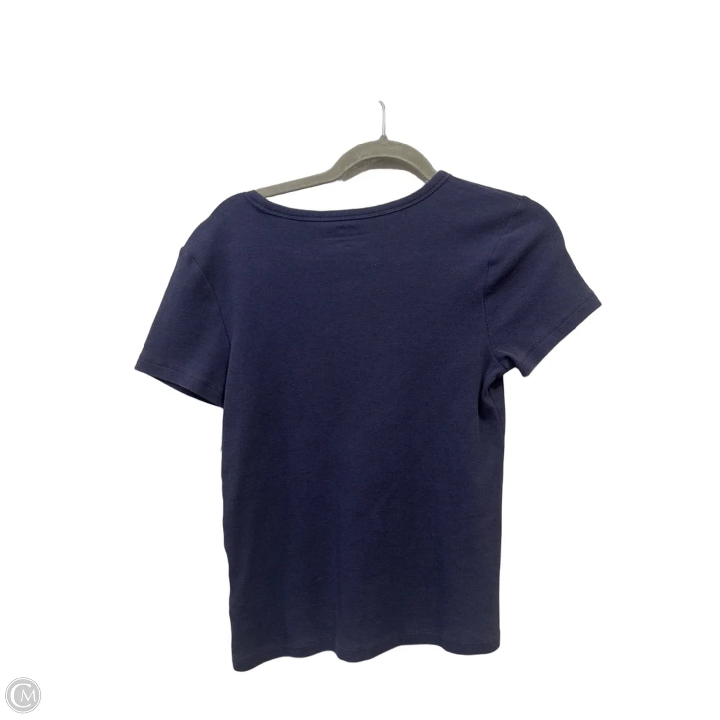 Top Short Sleeve By Vineyard Vines In Navy, Size: M