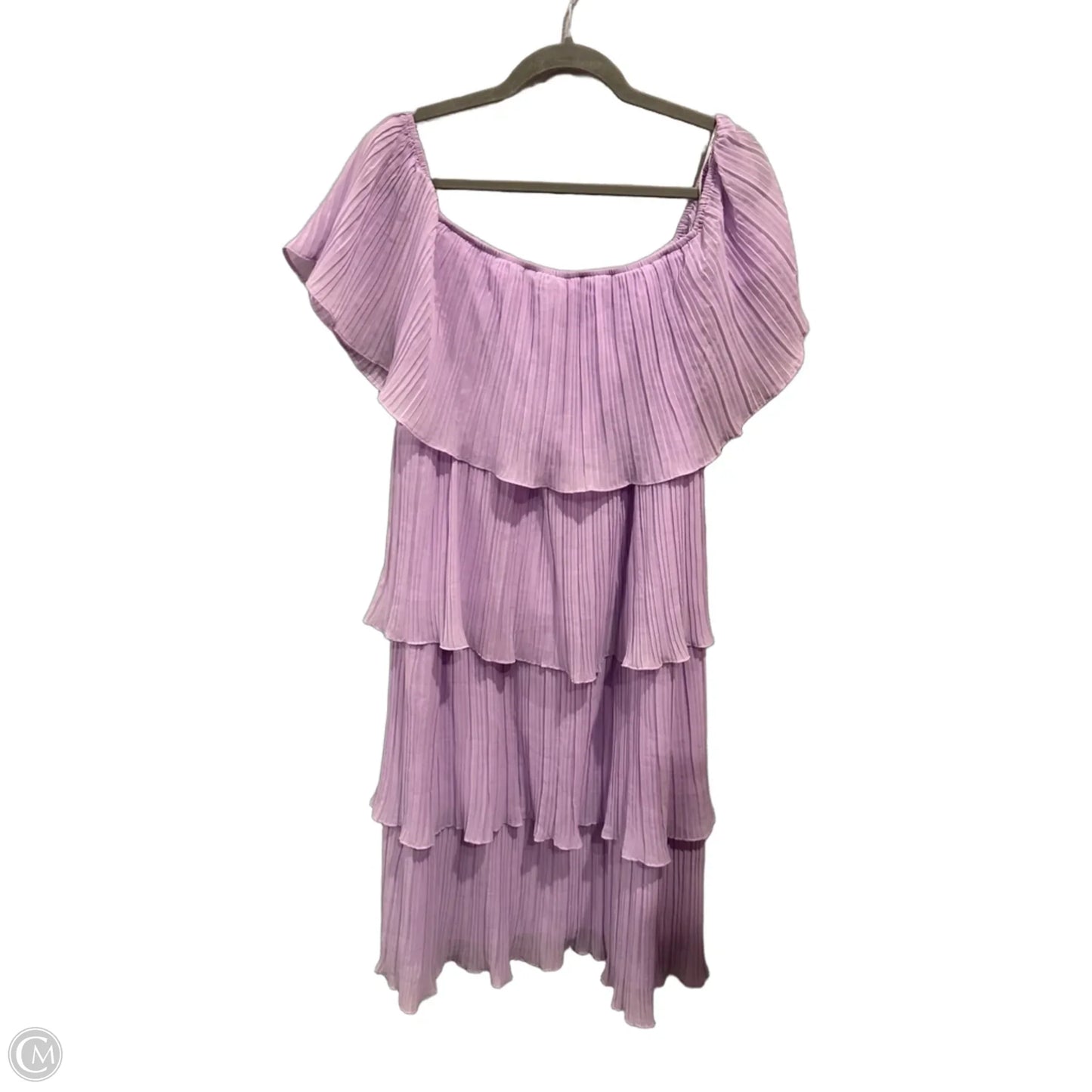 Dress Party Midi By Lulus In Purple, Size: Xl