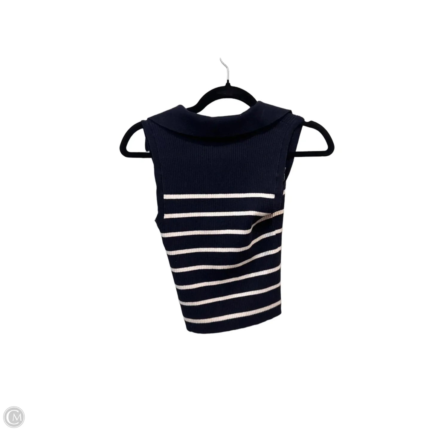 Top Sleeveless By Old Navy In Striped Pattern, Size: S