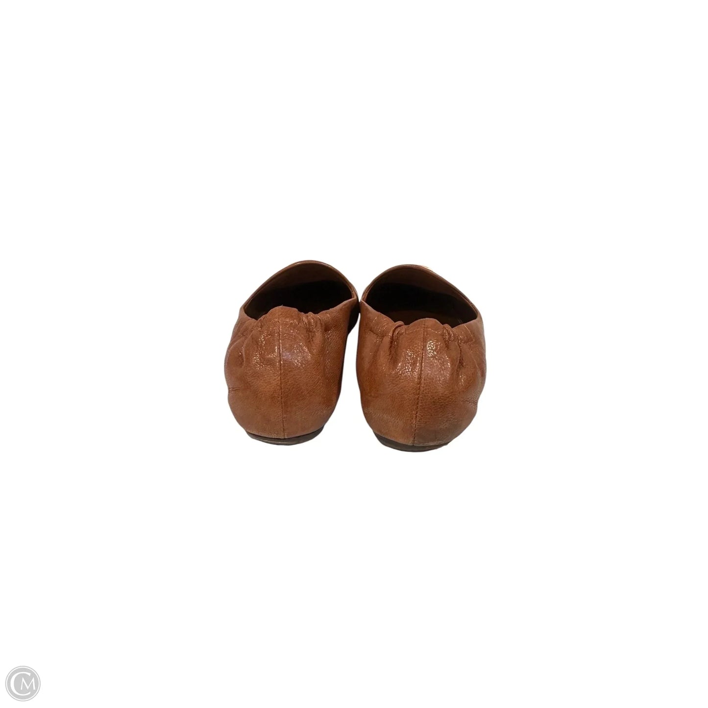 Shoes Designer By Tory Burch In Brown & Gold, Size: 11