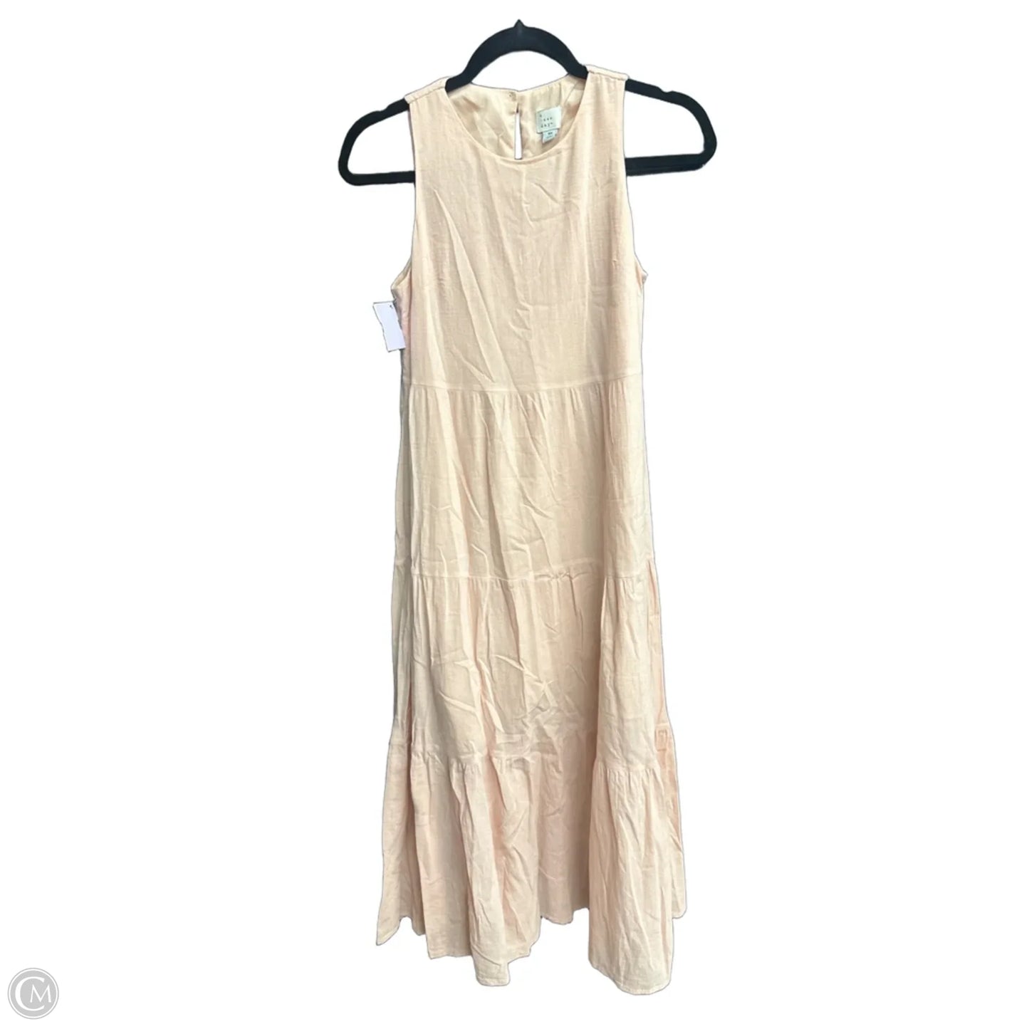 Dress Casual Maxi By A New Day In Pink, Size: Xs