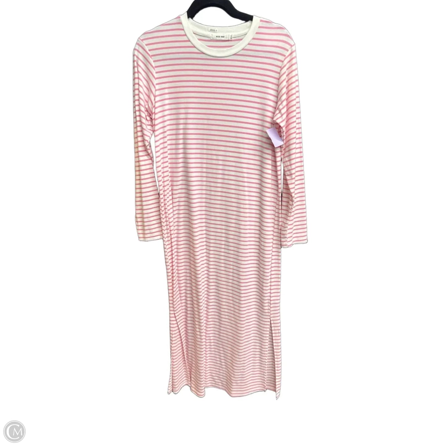 Dress Casual Maxi By Mod Ref In Striped Pattern, Size: M