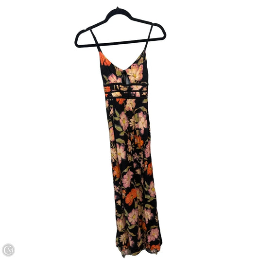 Dress Casual Maxi By Free People In Floral Print, Size: Xs