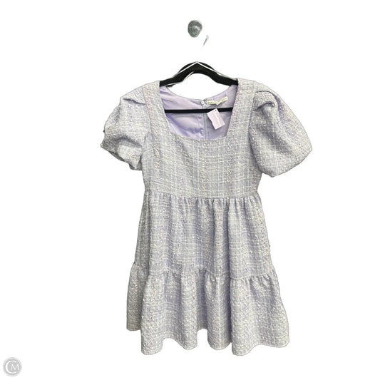 Dress Work By English Factory In Purple, Size: M