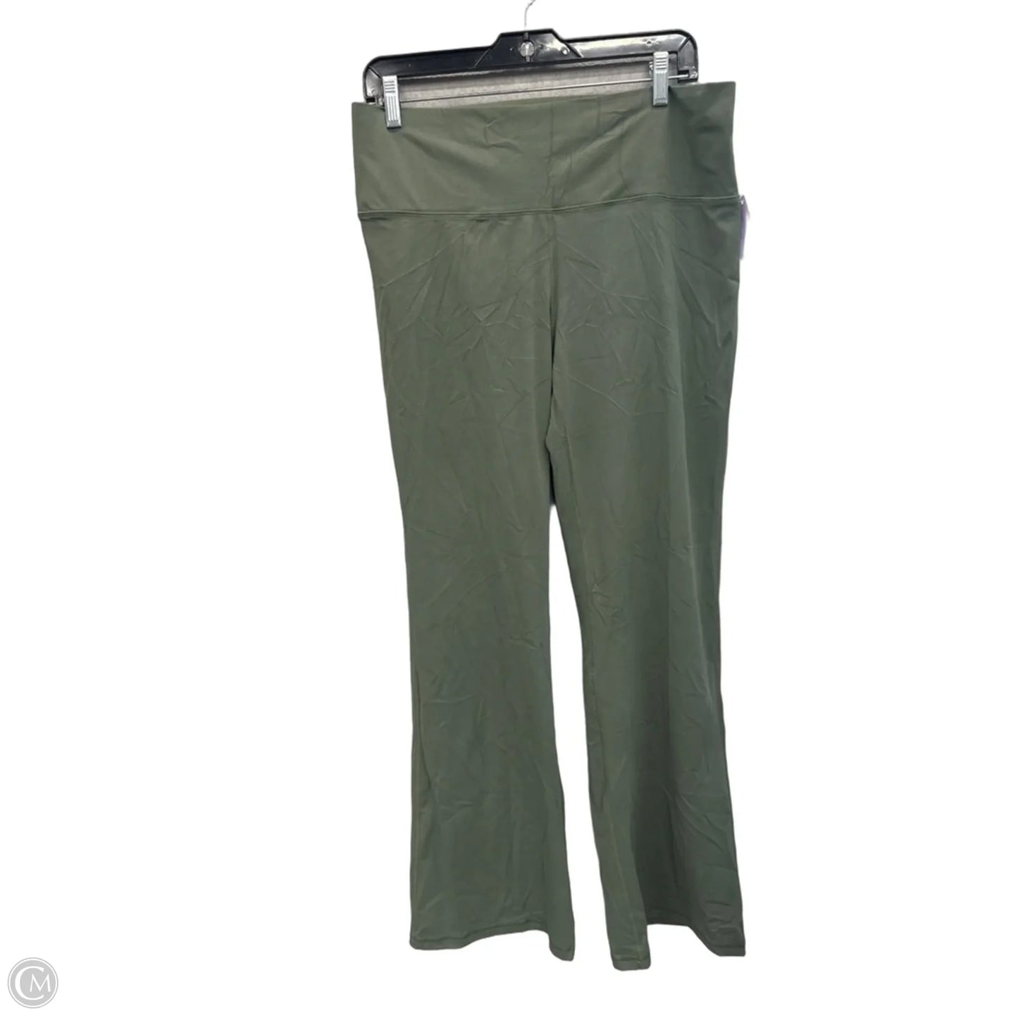 Athletic Leggings By Avia In Green, Size: Xl