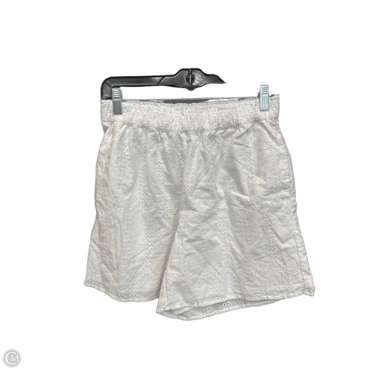 Shorts By Zac And Rachel In White, Size: S