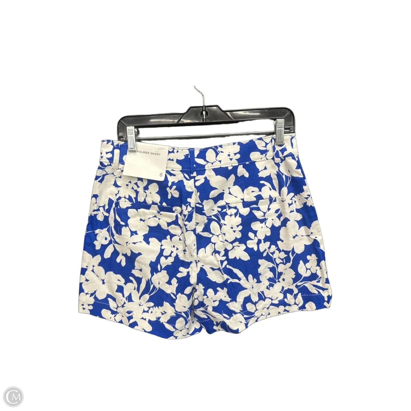 Shorts By Loft In Blue & White, Size: 6