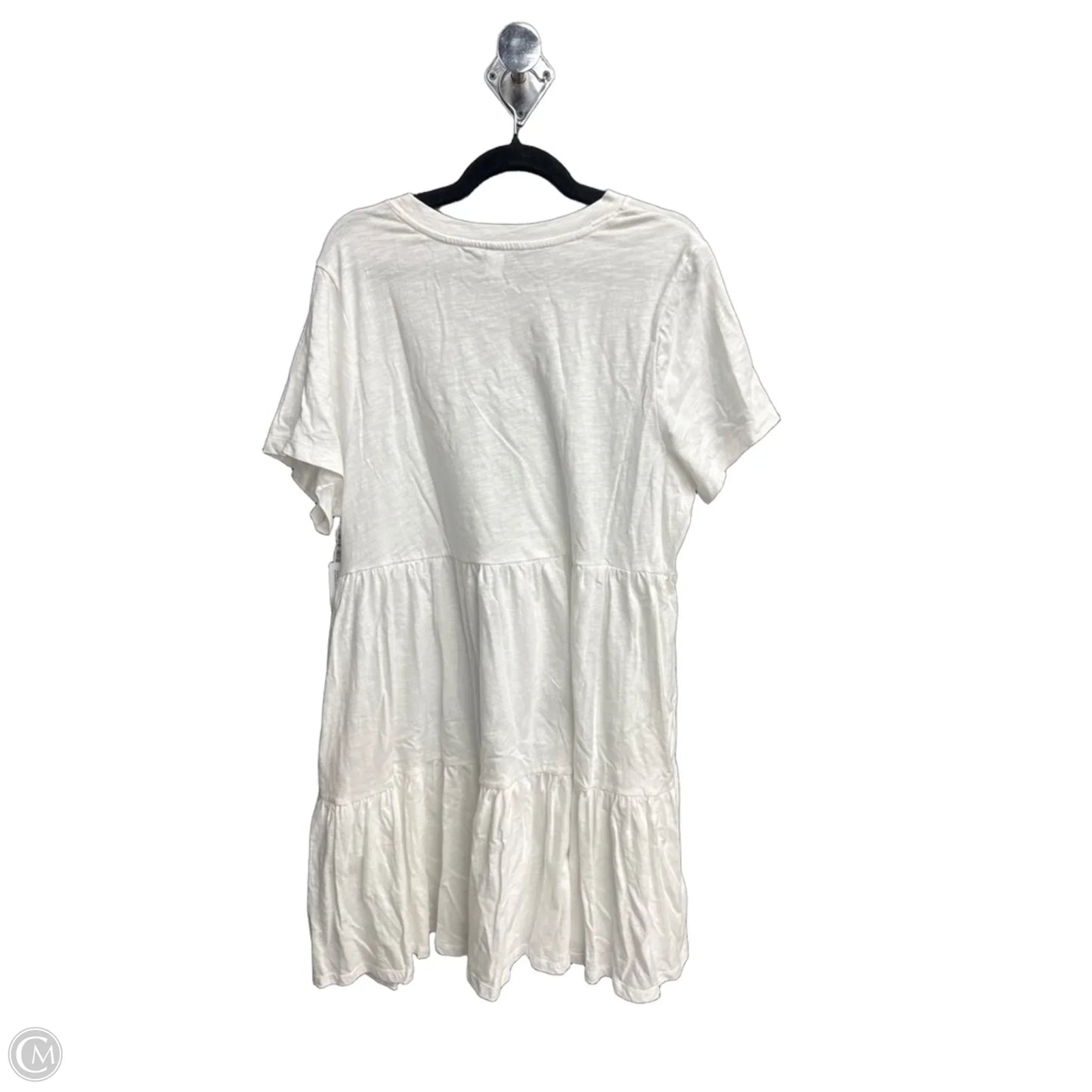 Dress Casual Short By Old Navy In White, Size: Xl