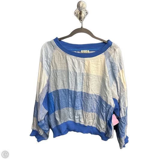 Top Short Sleeve By Free People In Blue, Size: M
