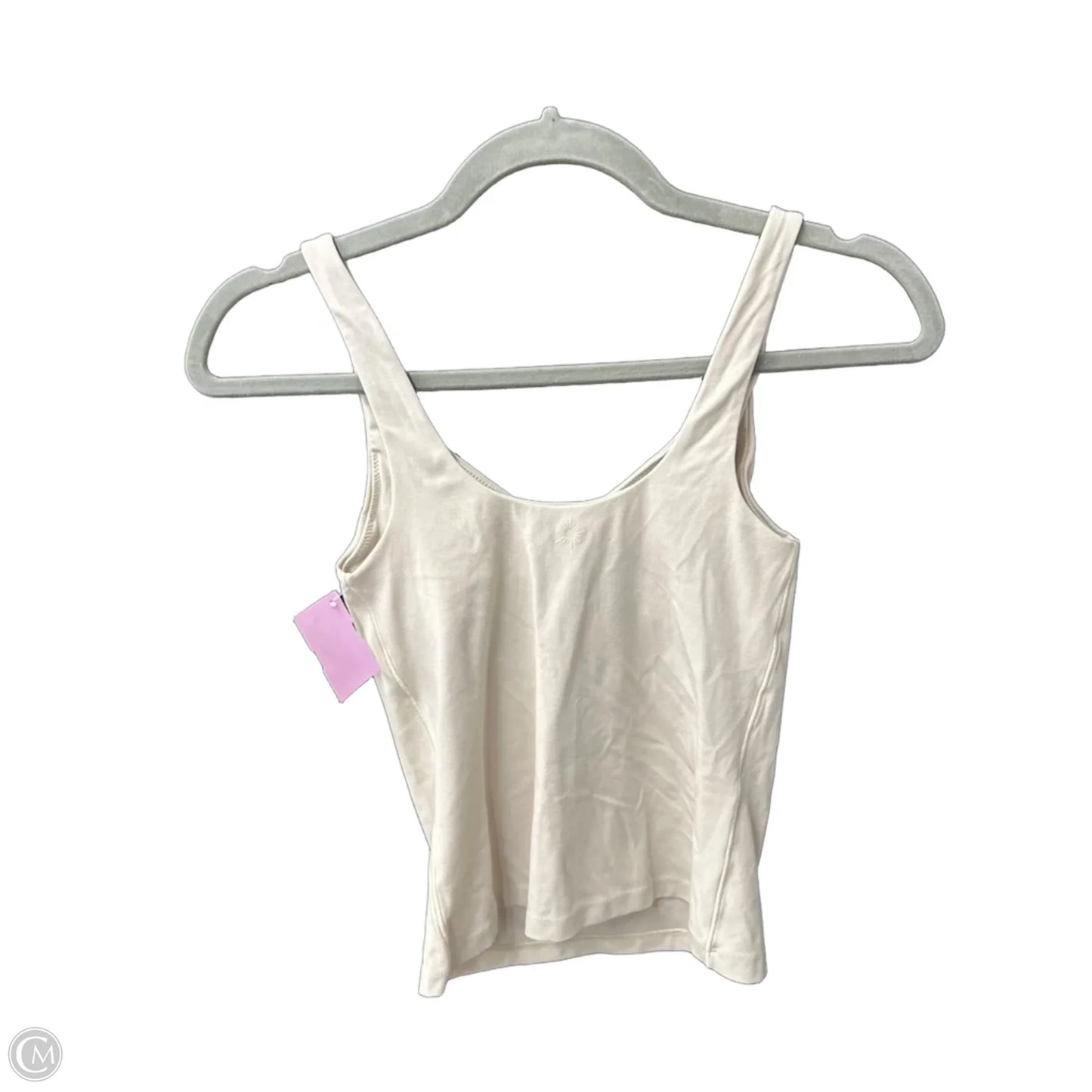 Athletic Tank Top By Offline In Cream, Size: Xs