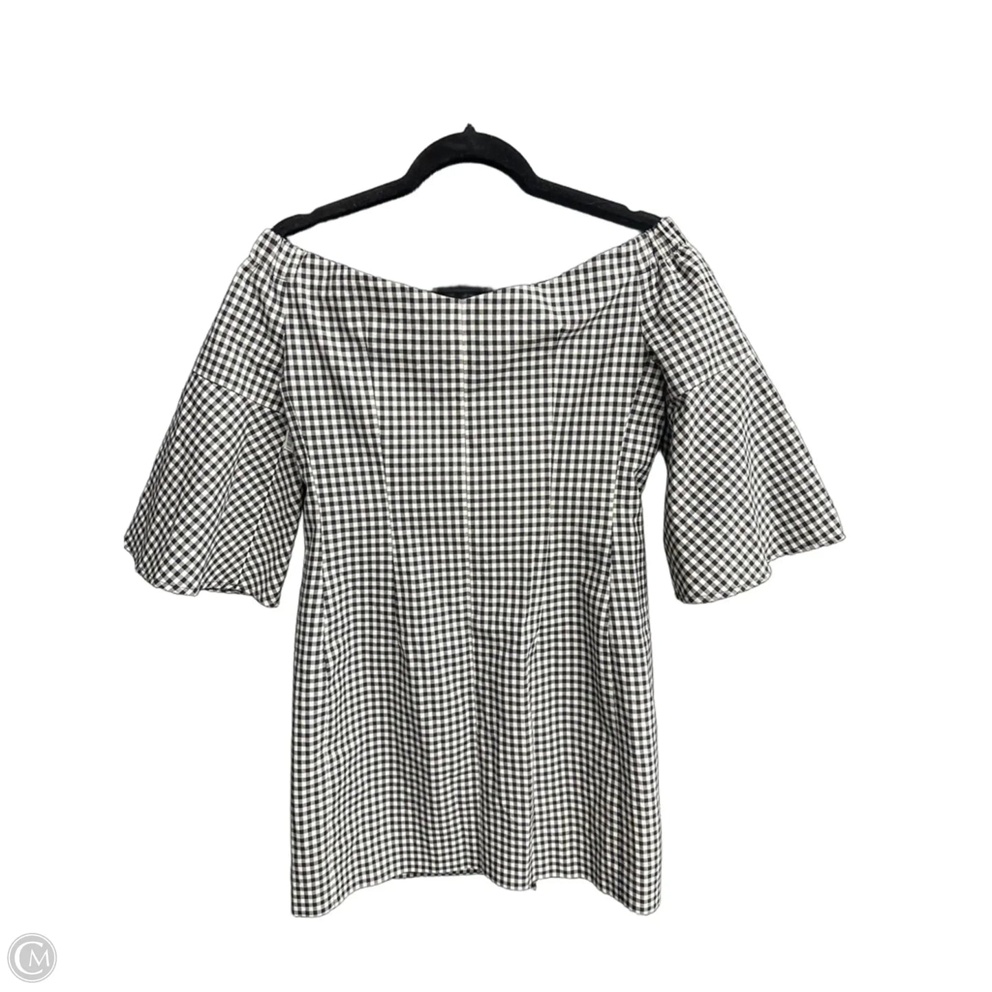Dress Casual Short By Top Shop In Checkered Pattern, Size: S