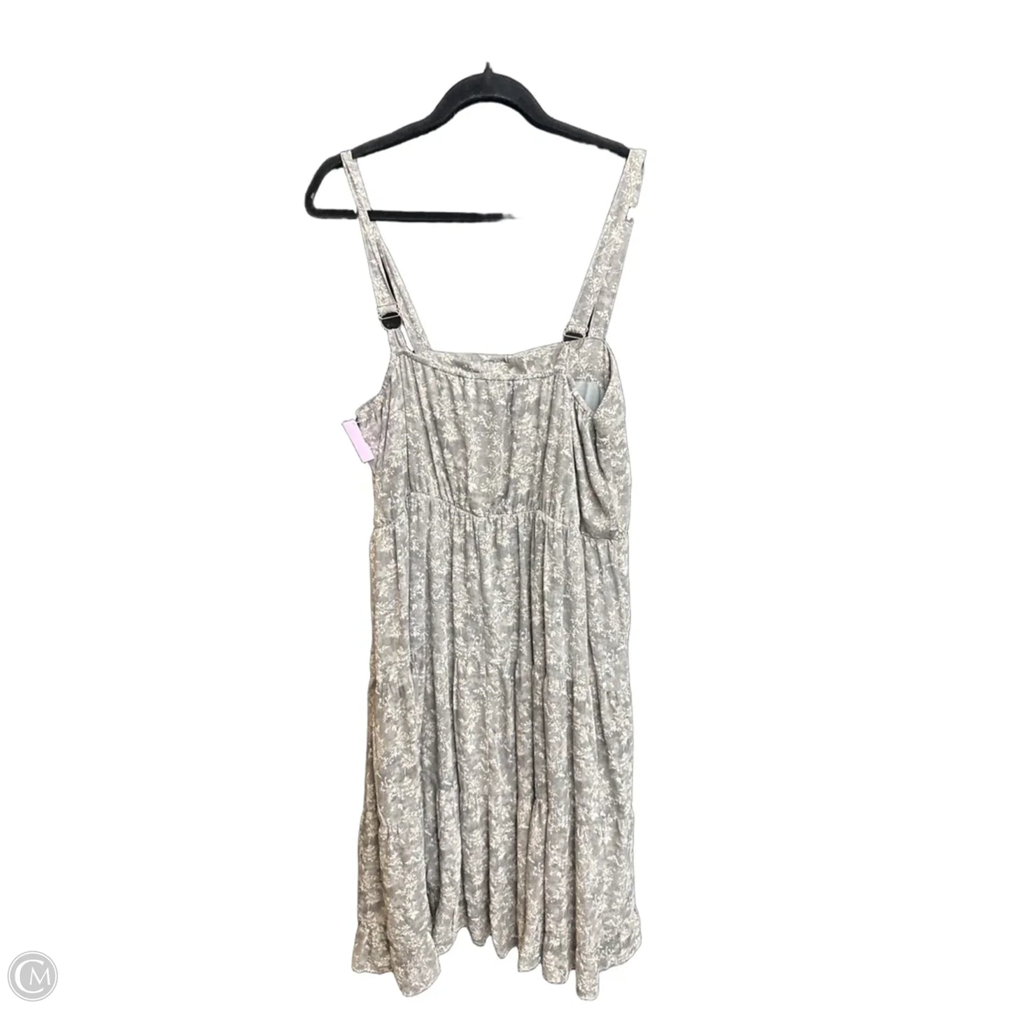 Dress Casual Maxi By Entro In Grey, Size: M
