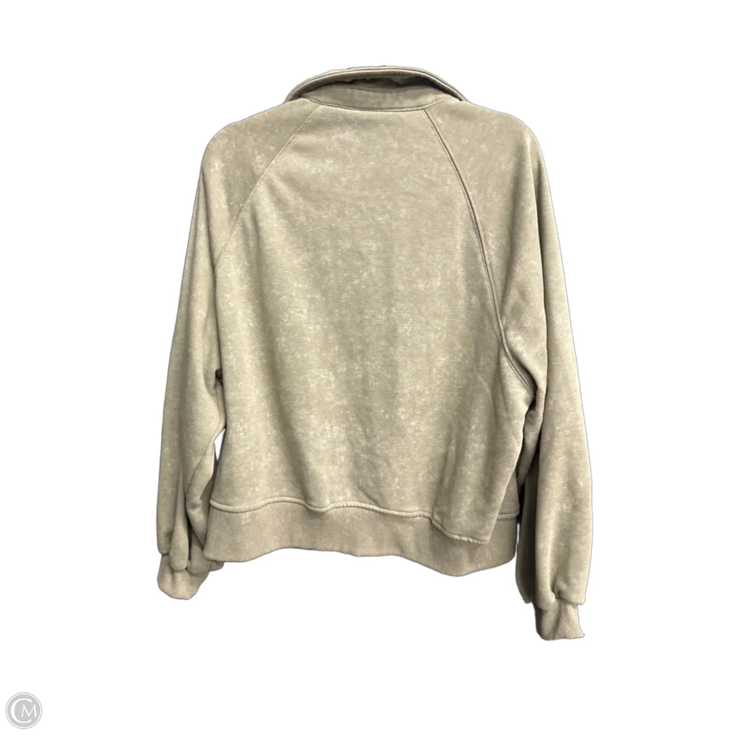 Top Long Sleeve By Clothes Mentor In Green, Size: M