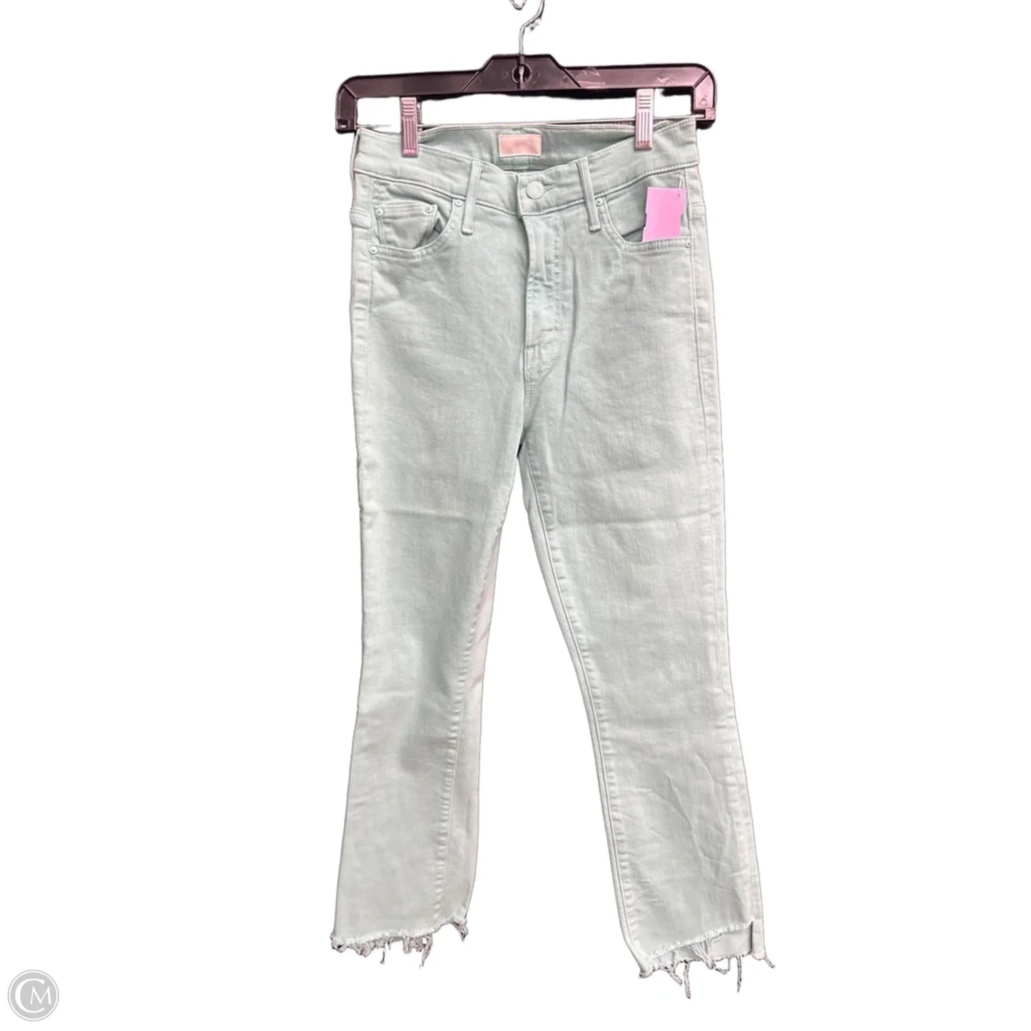 Jeans Skinny By Mother In Green Denim, Size: 2
