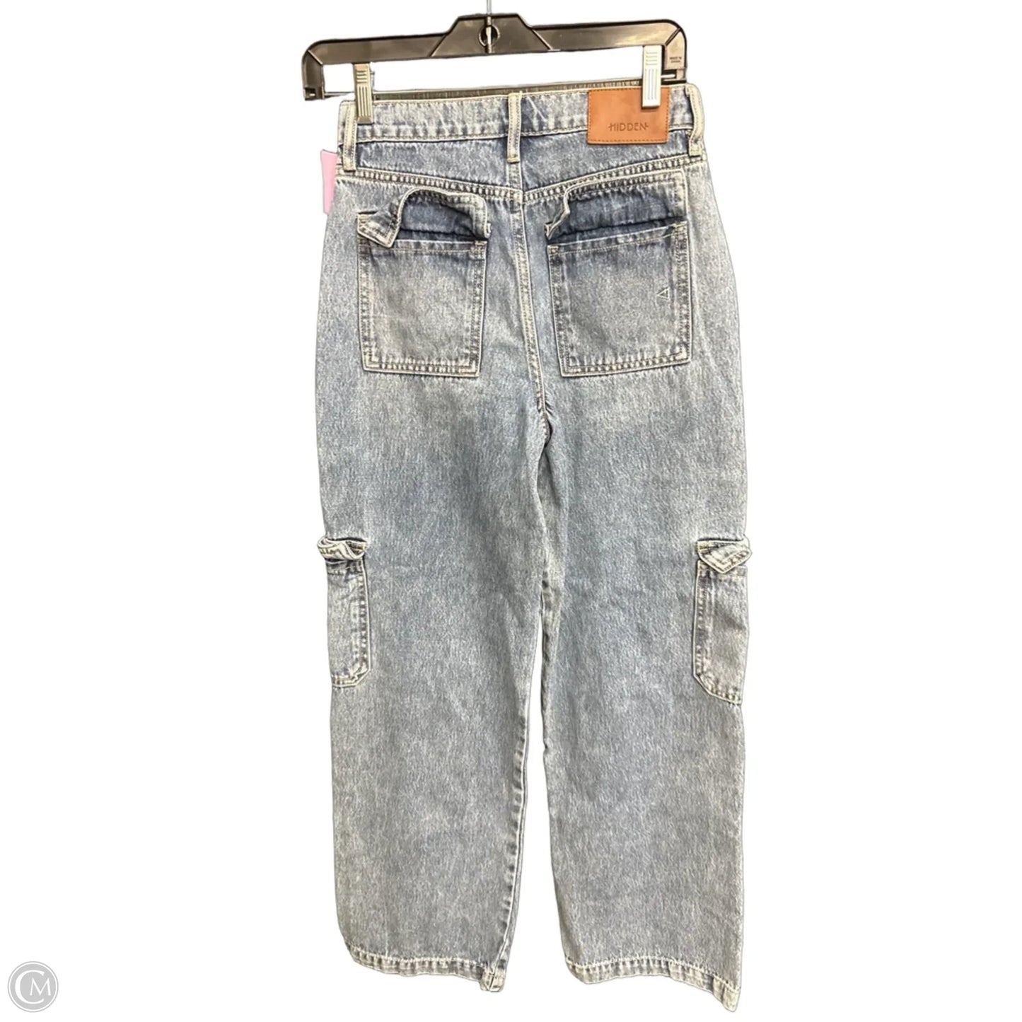 Jeans Wide Leg By Hidden In Blue Denim, Size: 0