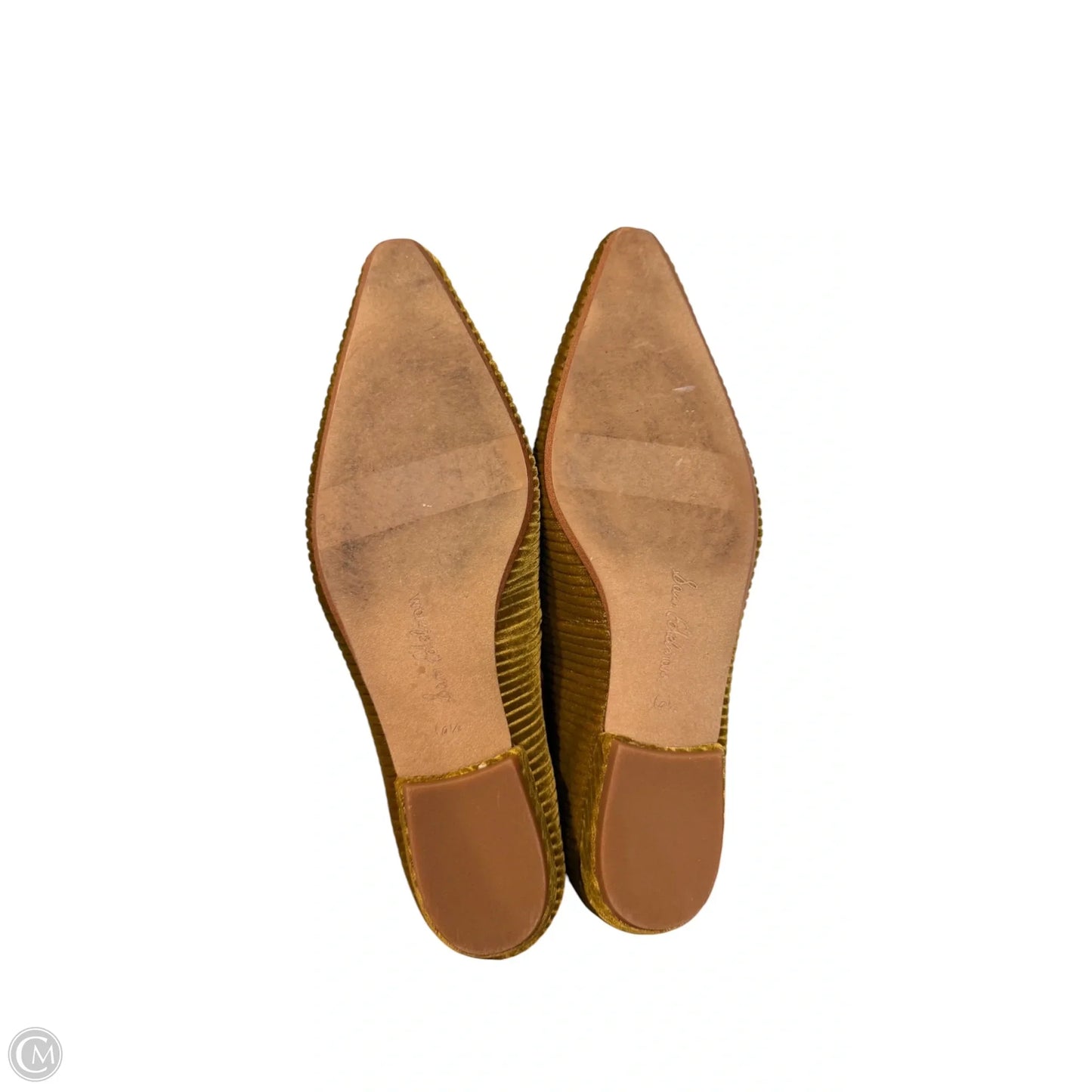 Shoes Flats By Sam Edelman In Gold & Green, Size: 6.5