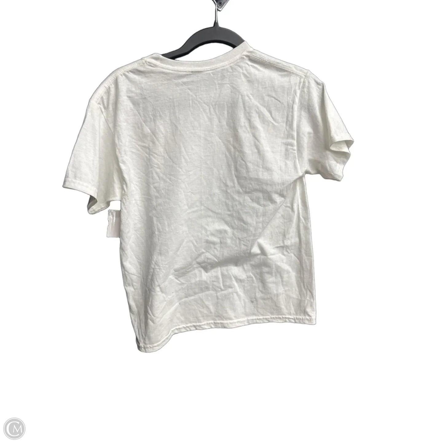 Top Short Sleeve By Clothes Mentor In White, Size: S