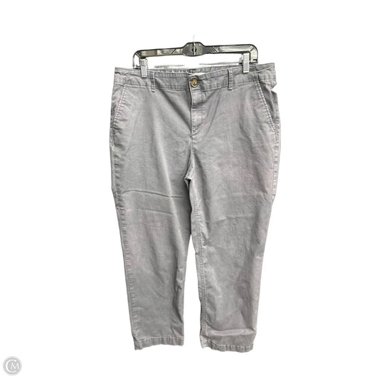Pants Chinos & Khakis By Loft In Grey, Size: 14