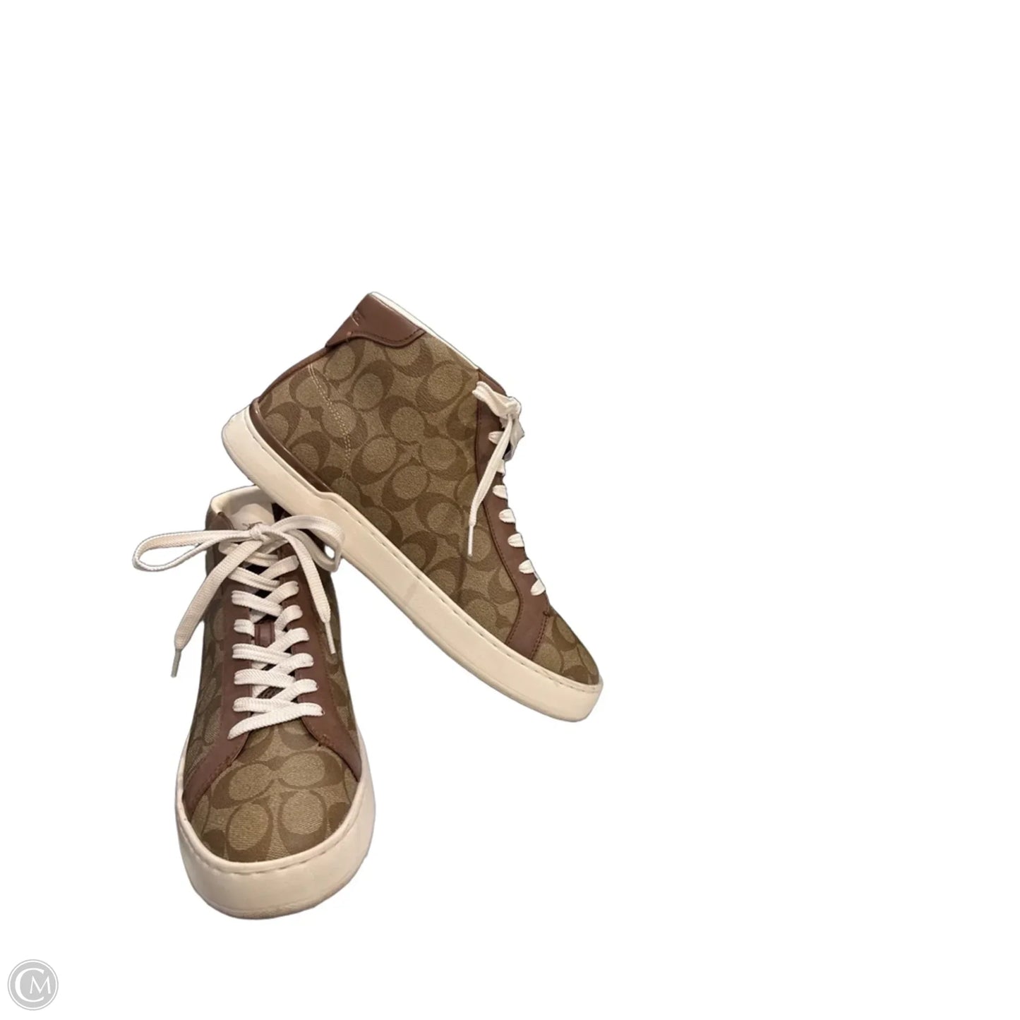 Shoes Designer By Coach In Brown, Size: 11.5