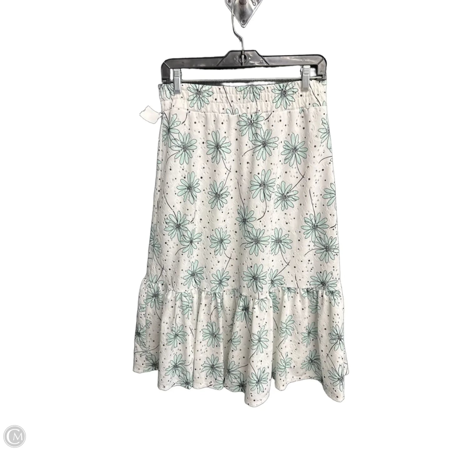 Skirt Midi By Cato In Floral Print, Size: 6