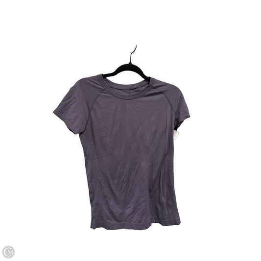 Athletic Top Short Sleeve By Clothes Mentor In Purple, Size: S