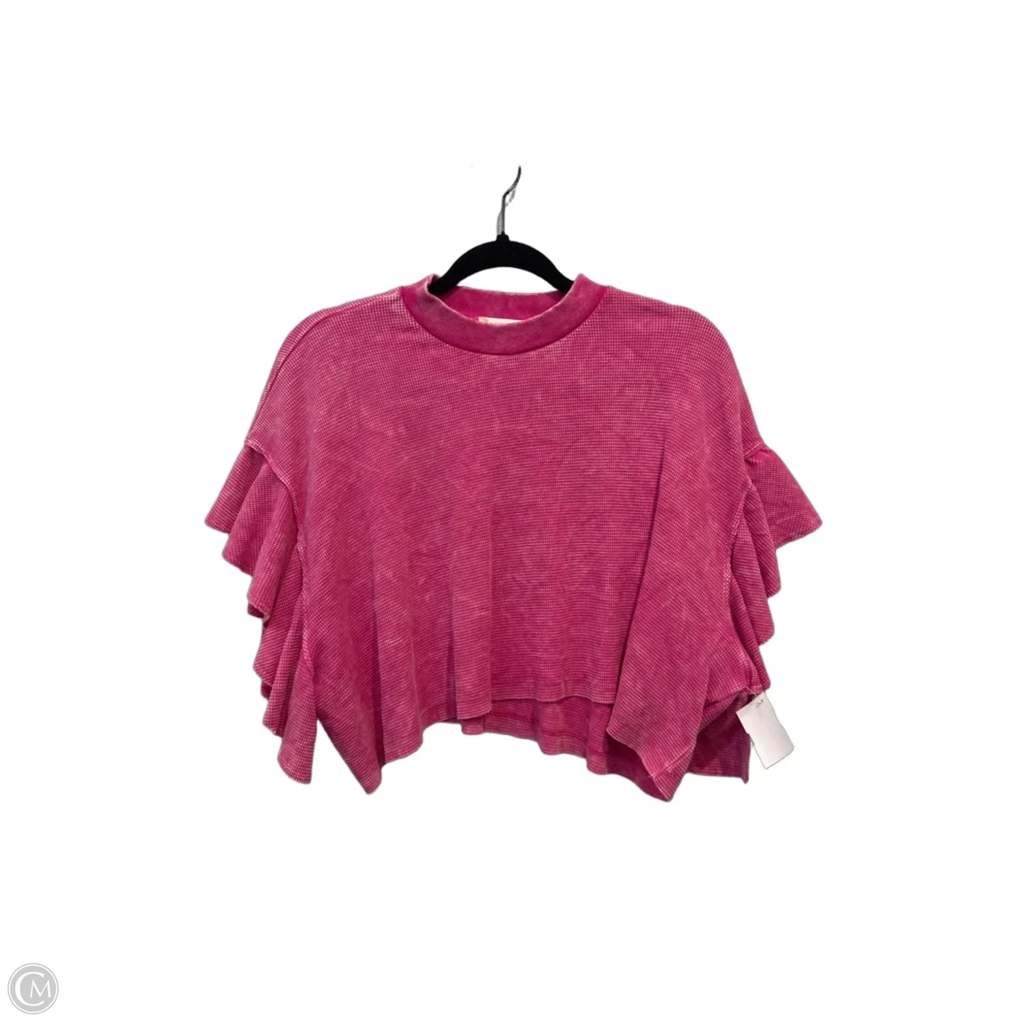 Top Short Sleeve By Altard State In Pink, Size: Xs