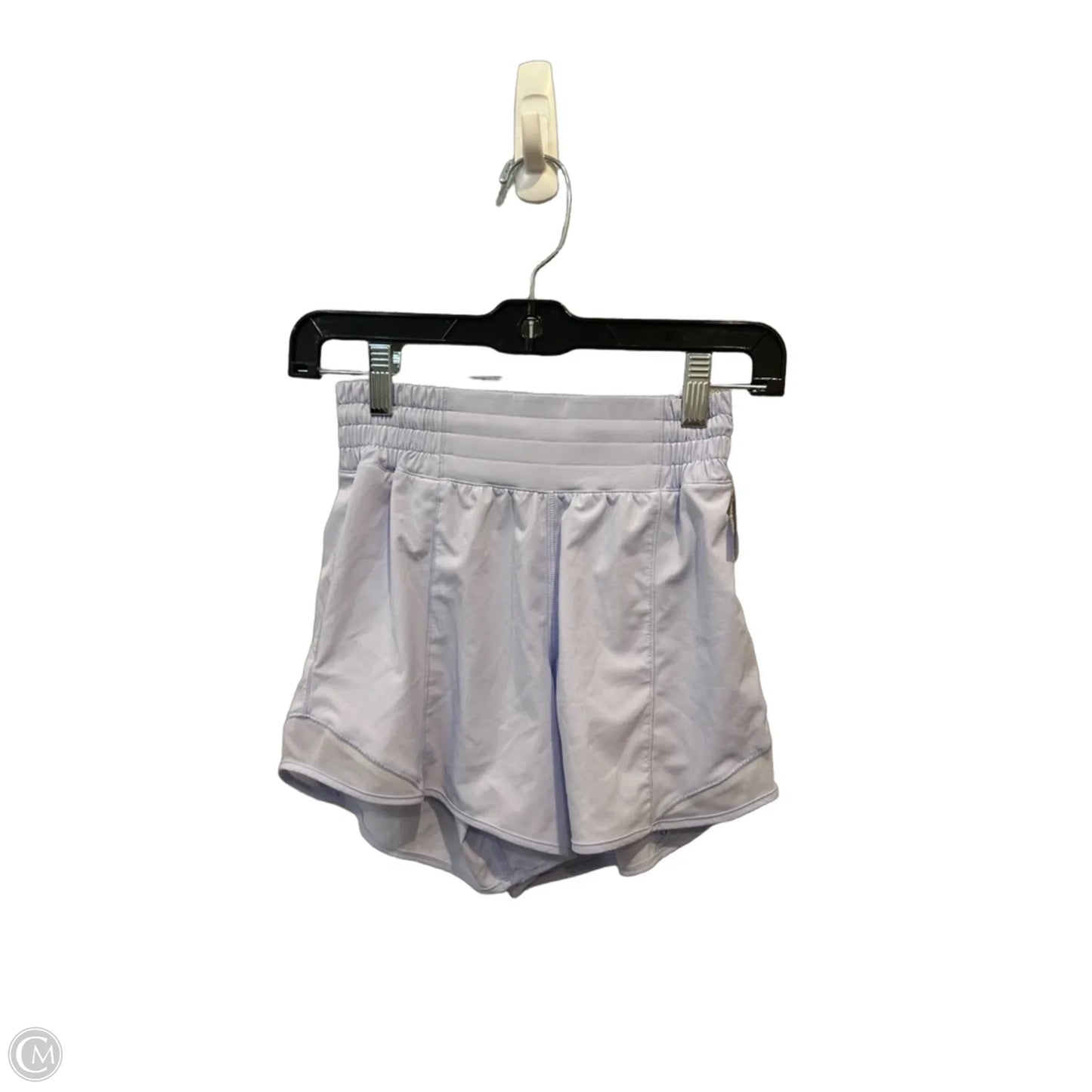 Athletic Shorts By Lululemon In Purple, Size: Xs