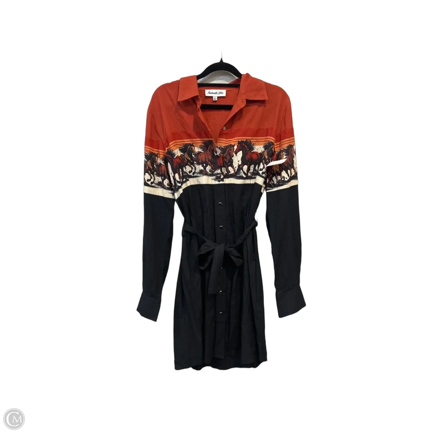 Dress Casual Short By Clothes Mentor In Orange, Size: S