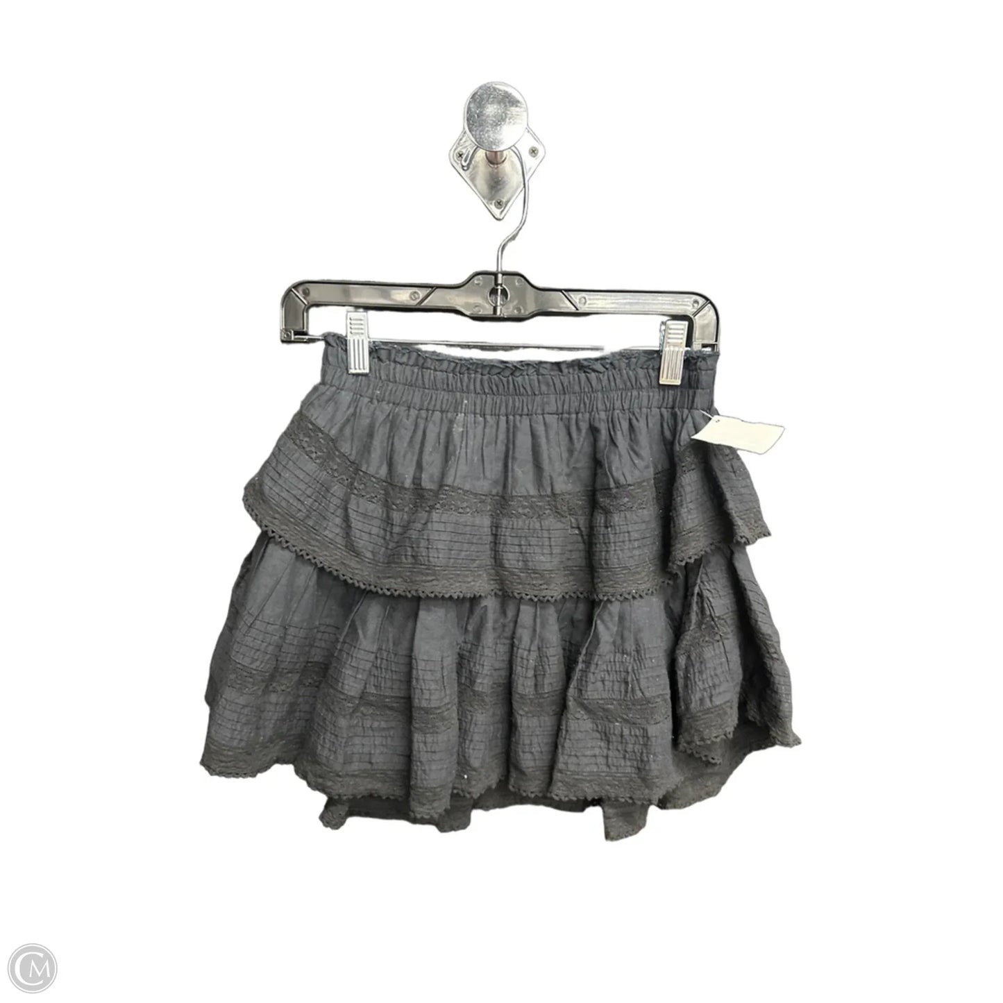 Skirt Mini & Short By Loveshackfancy In Black, Size: 0