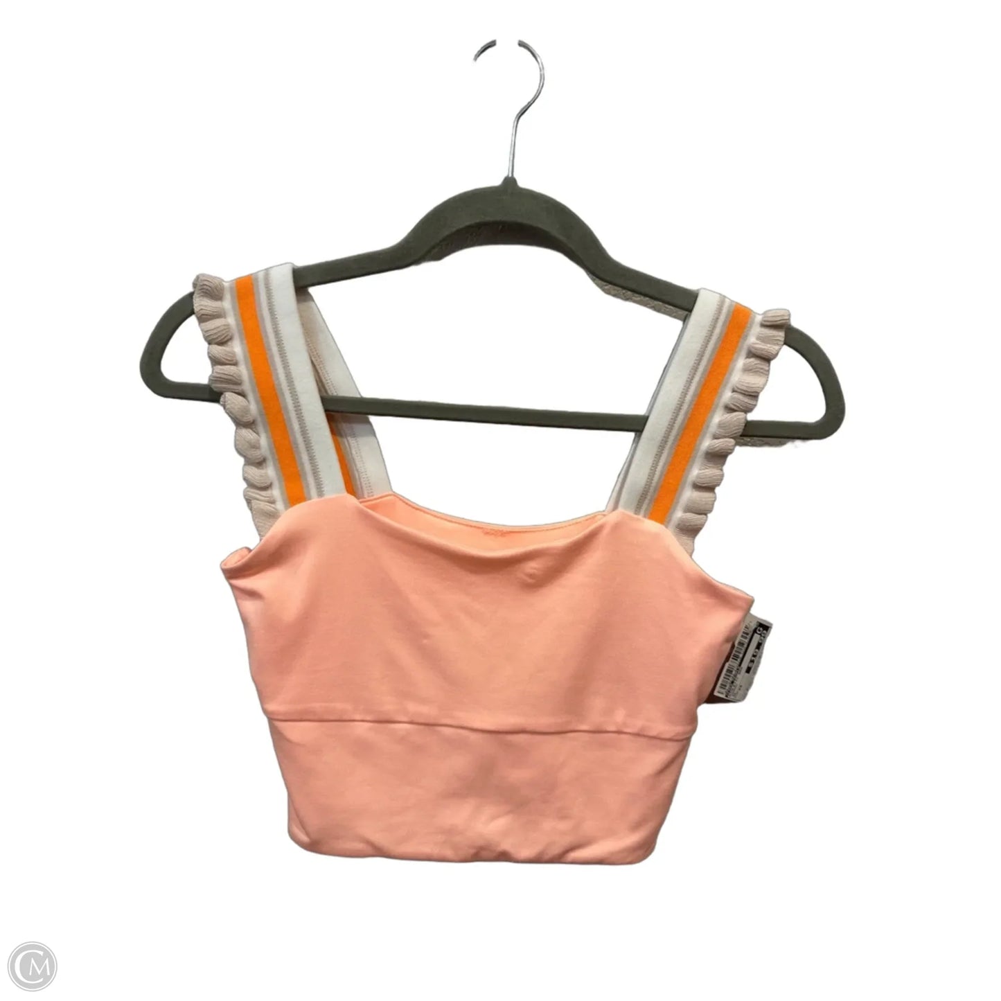 Athletic Bra By Free People In Orange, Size: Xs