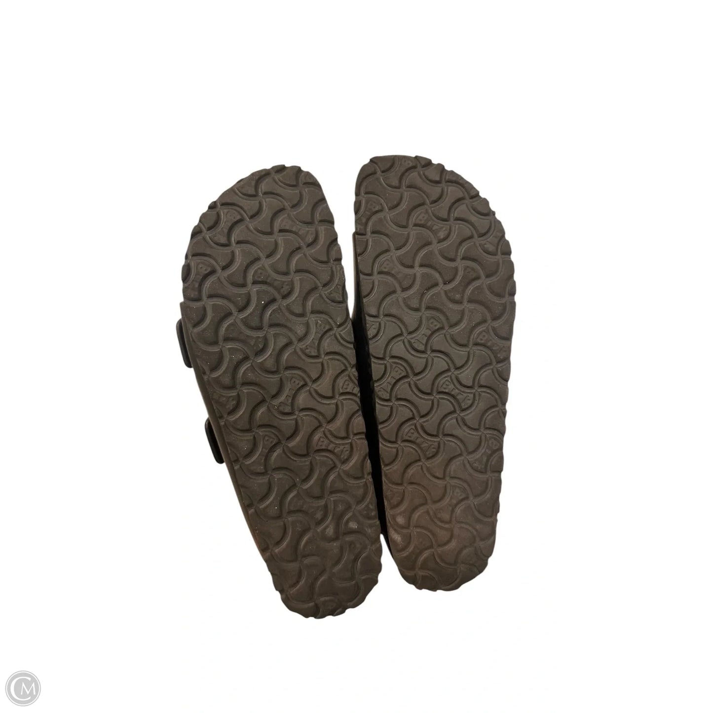 Sandals Flats By Birkenstock In Black, Size: 9