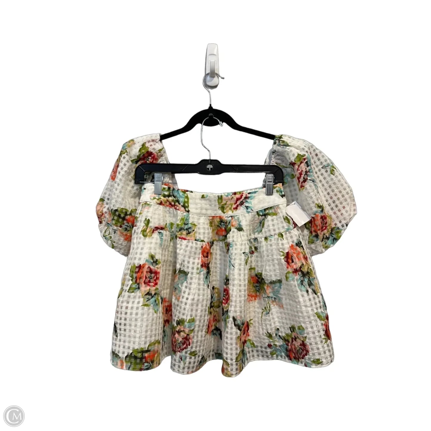 Skirt Set 2pc By Buddy Love In Floral Print, Size: Xs