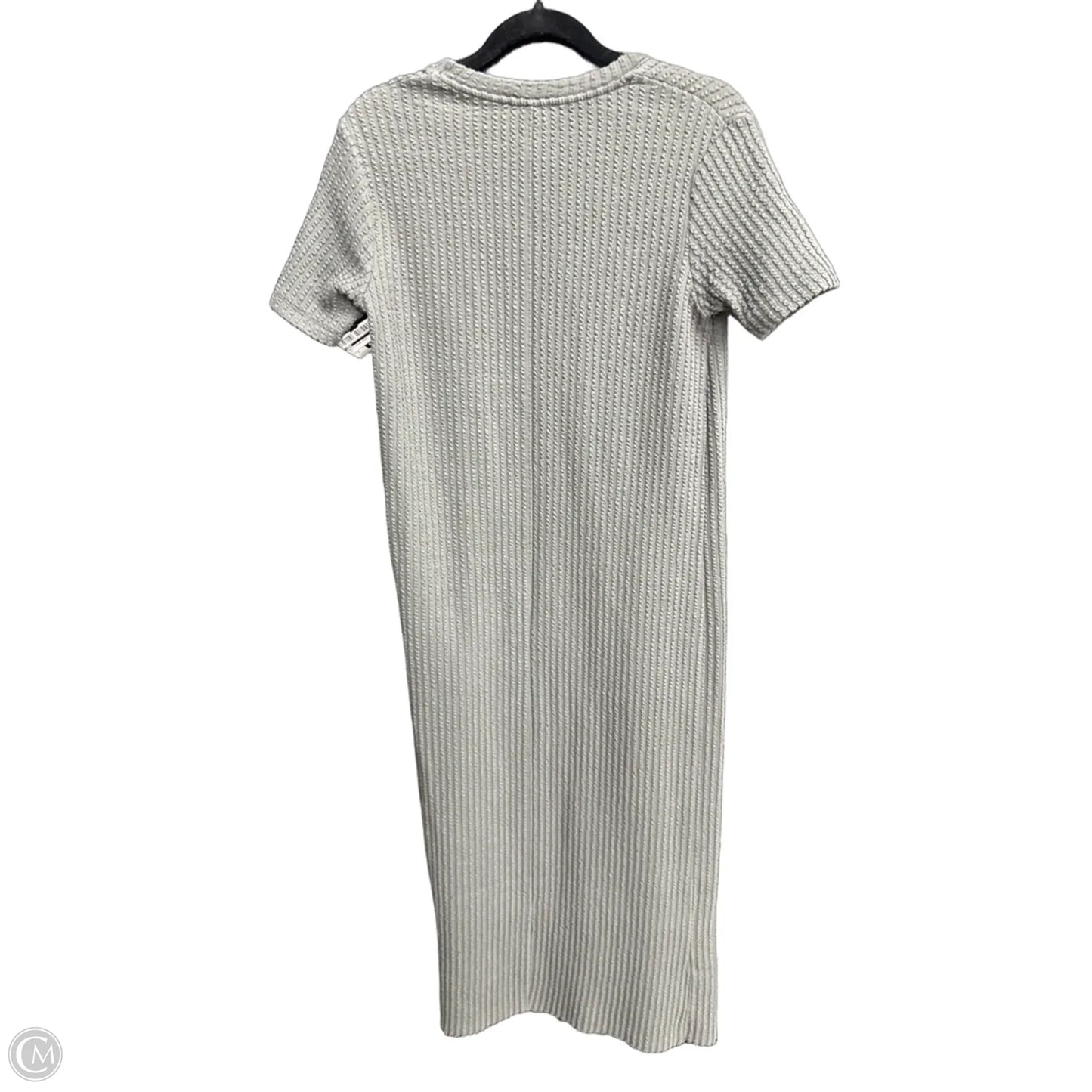 Dress Casual Midi By Zara In Grey, Size: S