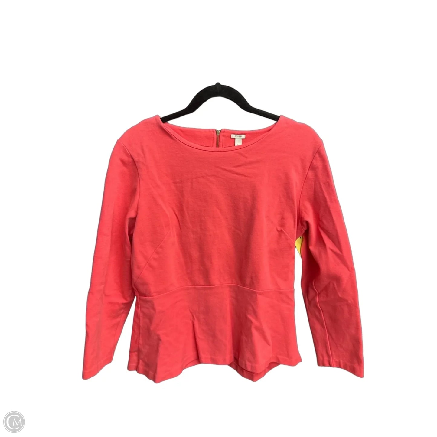 Top Long Sleeve By J. Crew In Pink, Size: L